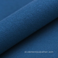 0.6mm Nonwoven microfiber sintetis kulit PU suede